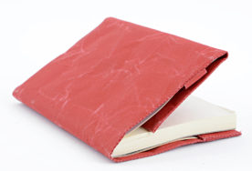SIWA|紙和　ブックカバー　文庫サイズ　red